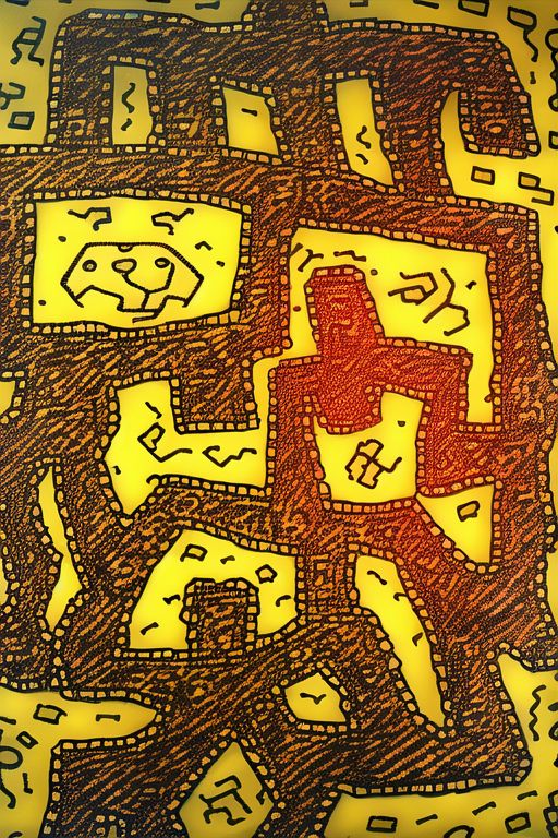 An image depicting Keith Haring